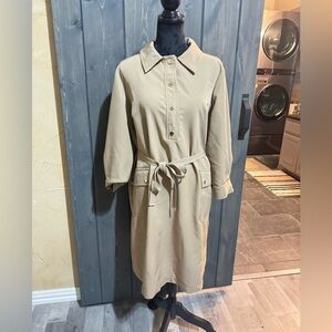 Tommy Hilfiger women’s dress full sleeve belt dress size 16